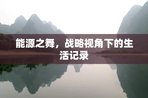 能源之舞，战略视角下的生活记录