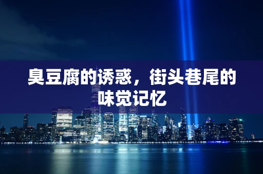 臭豆腐的诱惑，街头巷尾的味觉记忆