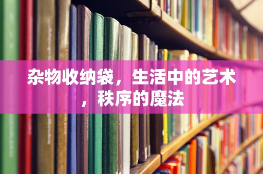 杂物收纳袋，生活中的艺术，秩序的魔法