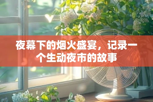 夜幕下的烟火盛宴，记录一个生动夜市的故事