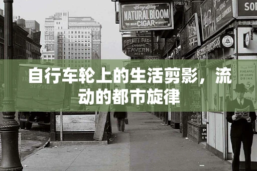 自行车轮上的生活剪影，流动的都市旋律
