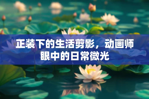 正装下的生活剪影，动画师眼中的日常微光