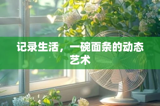 记录生活，一碗面条的动态艺术