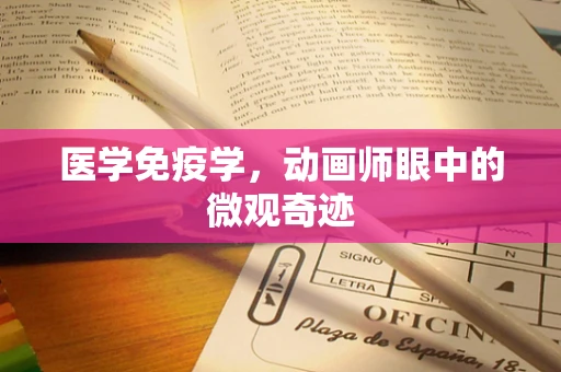 医学免疫学，动画师眼中的微观奇迹
