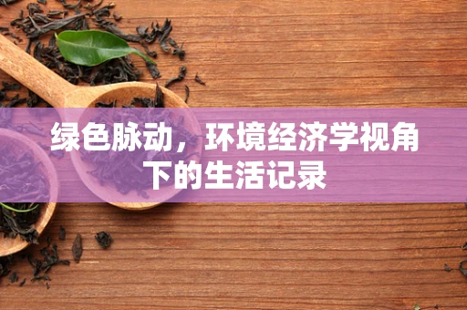 绿色脉动，环境经济学视角下的生活记录