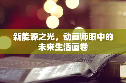 新能源之光，动画师眼中的未来生活画卷