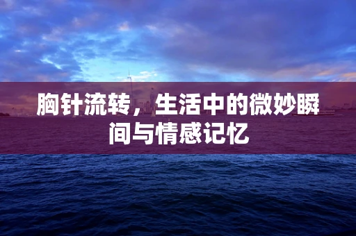 胸针流转，生活中的微妙瞬间与情感记忆
