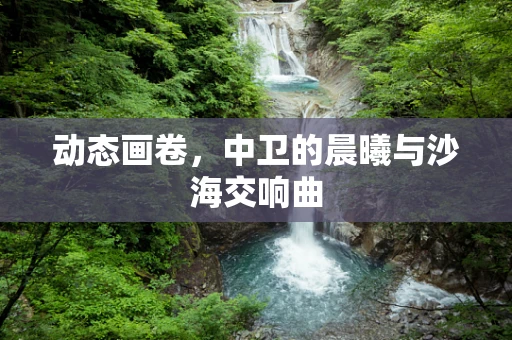 动态画卷，中卫的晨曦与沙海交响曲