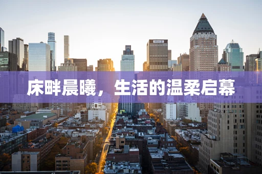 床畔晨曦，生活的温柔启幕