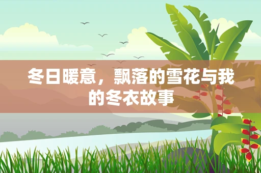 冬日暖意，飘落的雪花与我的冬衣故事