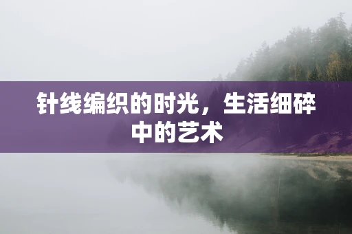 针线编织的时光，生活细碎中的艺术