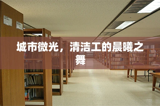 城市微光，清洁工的晨曦之舞