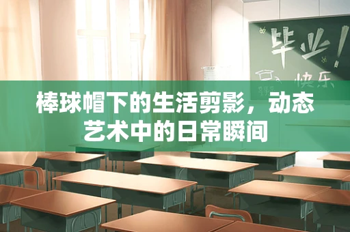 棒球帽下的生活剪影，动态艺术中的日常瞬间