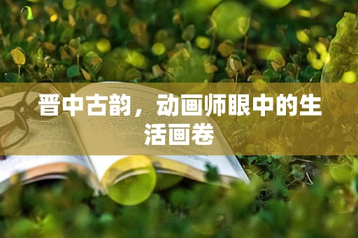 晋中古韵，动画师眼中的生活画卷