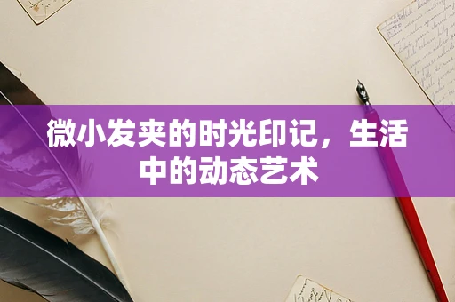 微小发夹的时光印记，生活中的动态艺术