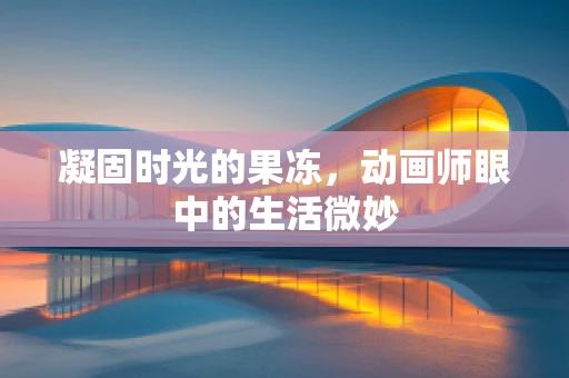 凝固时光的果冻，动画师眼中的生活微妙