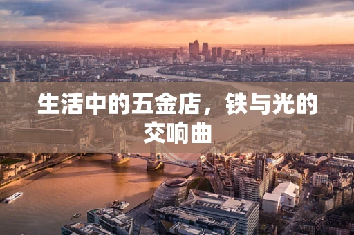 生活中的五金店，铁与光的交响曲