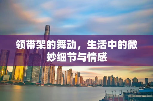 领带架的舞动，生活中的微妙细节与情感