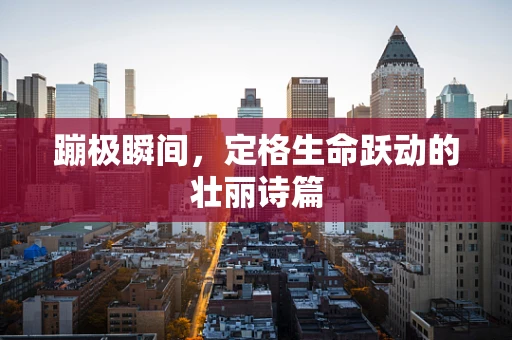 蹦极瞬间，定格生命跃动的壮丽诗篇