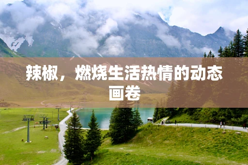 辣椒，燃烧生活热情的动态画卷