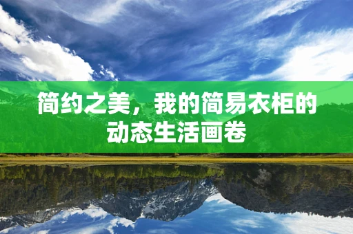 简约之美，我的简易衣柜的动态生活画卷