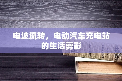 电波流转，电动汽车充电站的生活剪影