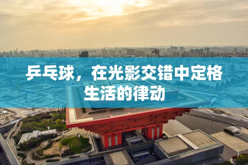 乒乓球，在光影交错中定格生活的律动