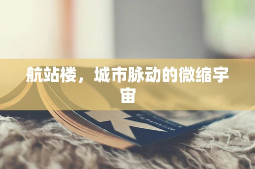 航站楼，城市脉动的微缩宇宙