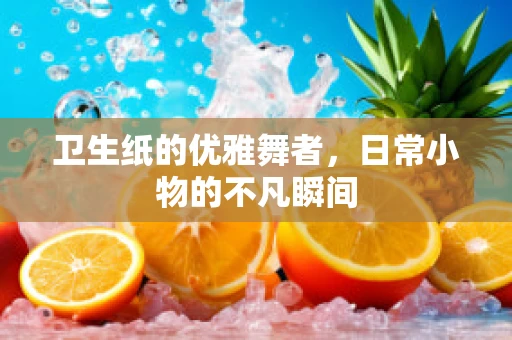 卫生纸的优雅舞者，日常小物的不凡瞬间