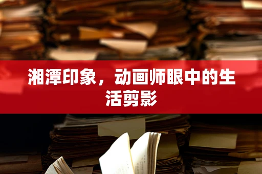 湘潭印象，动画师眼中的生活剪影