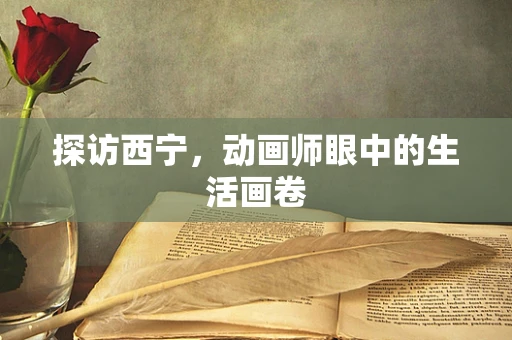 探访西宁，动画师眼中的生活画卷