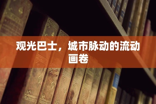 观光巴士，城市脉动的流动画卷