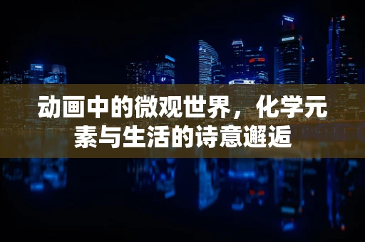 动画中的微观世界，化学元素与生活的诗意邂逅