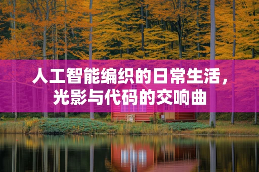 人工智能编织的日常生活，光影与代码的交响曲