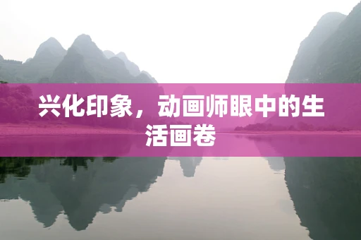 兴化印象，动画师眼中的生活画卷