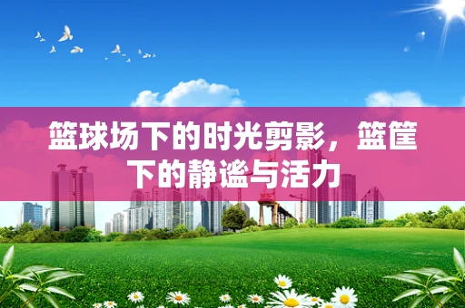 篮球场下的时光剪影，篮筐下的静谧与活力