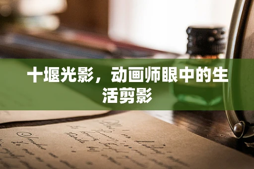 十堰光影，动画师眼中的生活剪影