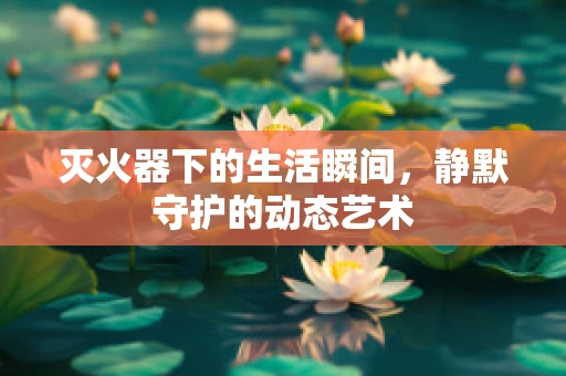 灭火器下的生活瞬间，静默守护的动态艺术