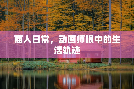 商人日常，动画师眼中的生活轨迹