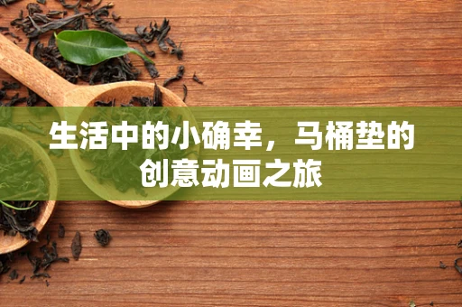 生活中的小确幸，马桶垫的创意动画之旅