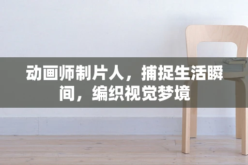 动画师制片人，捕捉生活瞬间，编织视觉梦境