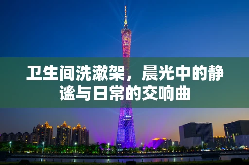 卫生间洗漱架，晨光中的静谧与日常的交响曲