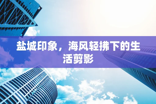 盐城印象，海风轻拂下的生活剪影