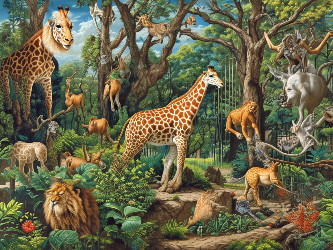 动物园，生命之舞的动态画卷