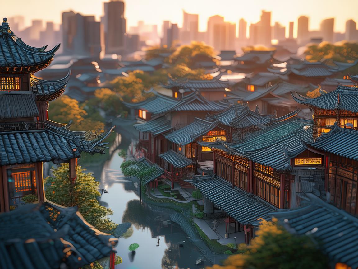 济南印象，古城新韵的动画诗篇