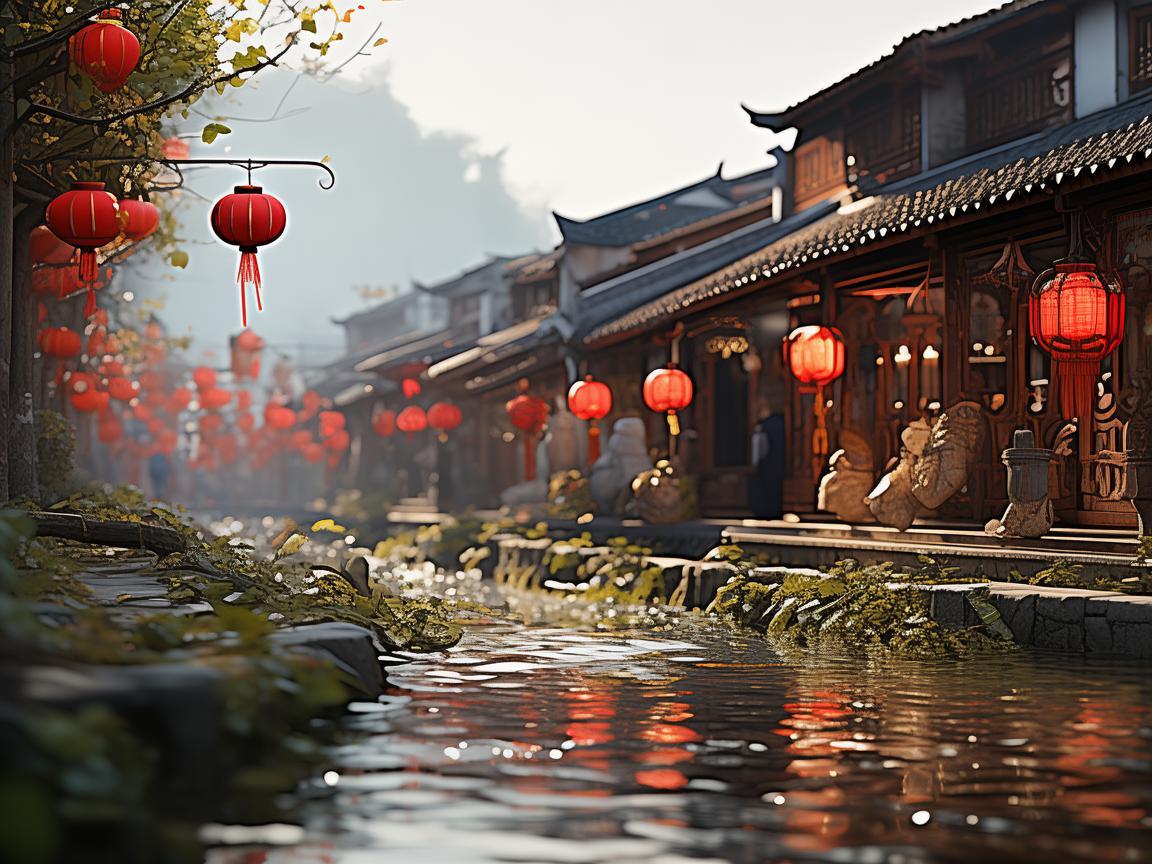 动态定格，黄冈小镇的烟火日常