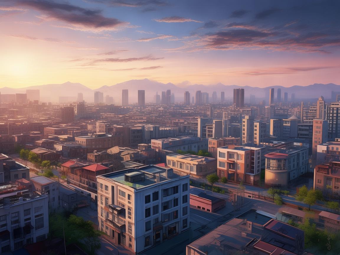 七台河的晨曦与暮色，动画师眼中的城市脉动