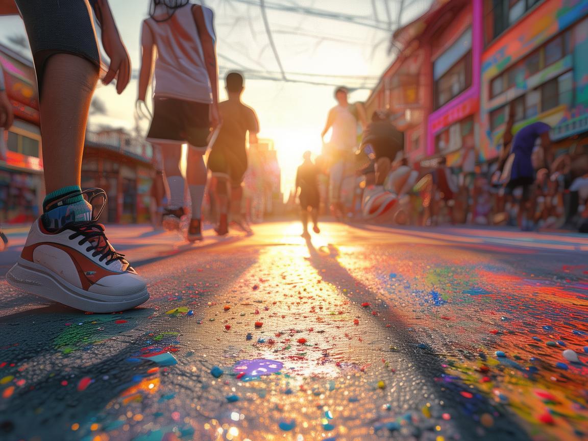 街头篮球，跃动的色彩，生活的旋律