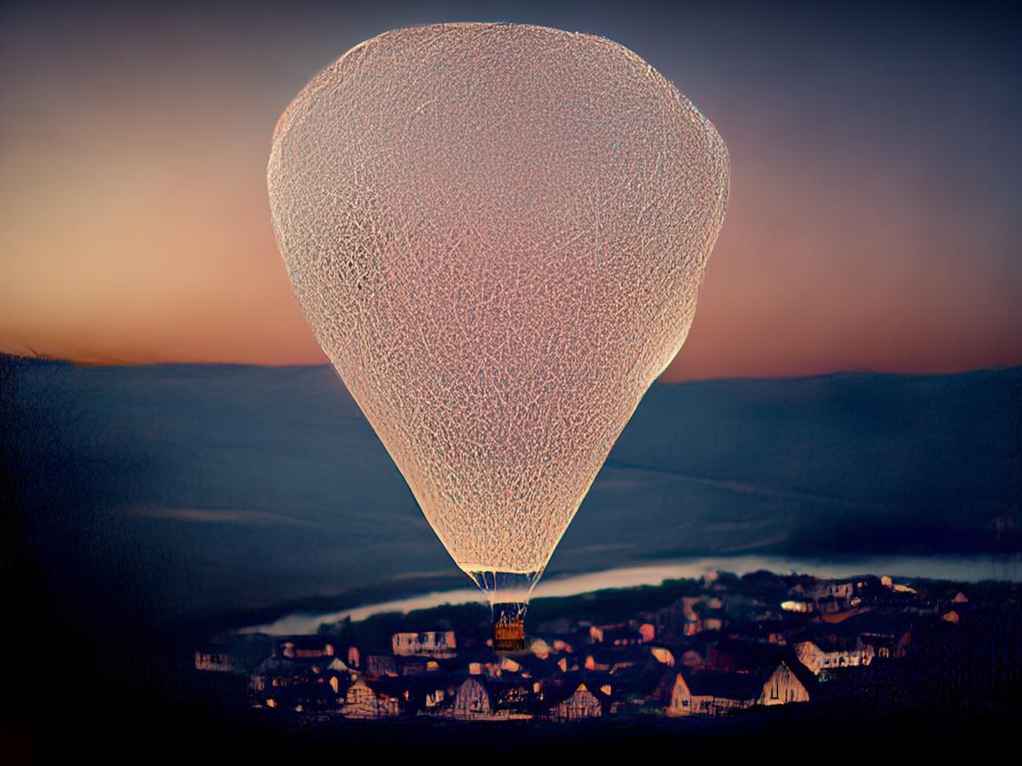 梦幻升空，热气球下的生活剪影