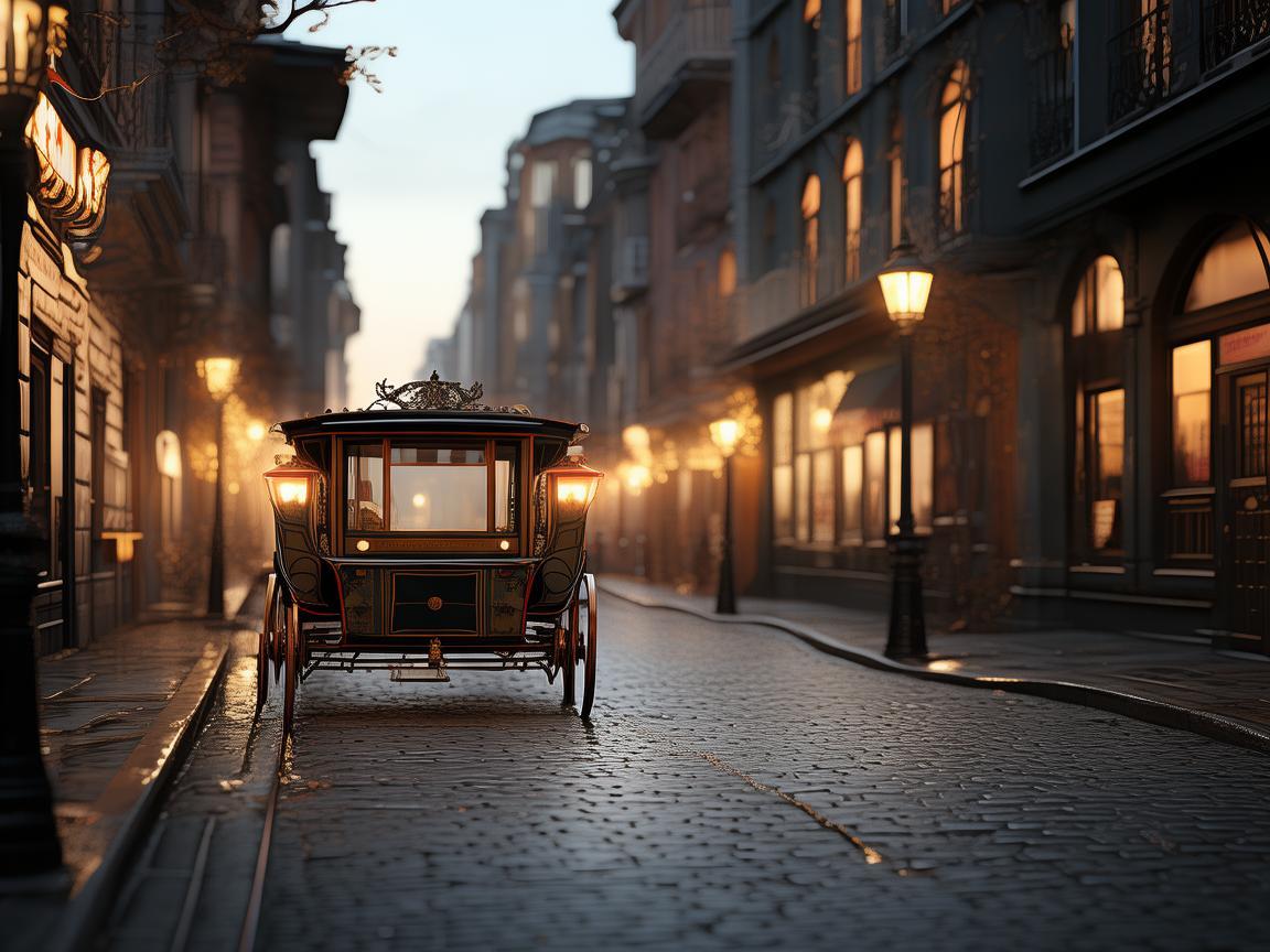 流动的时光，一匹马车的都市微光